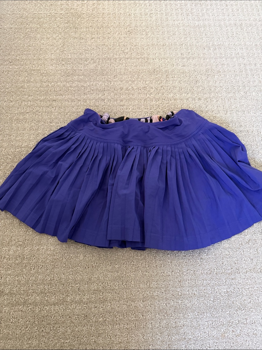 lululemon athletica Pleated Skater Skort in Bold Purple sz 6